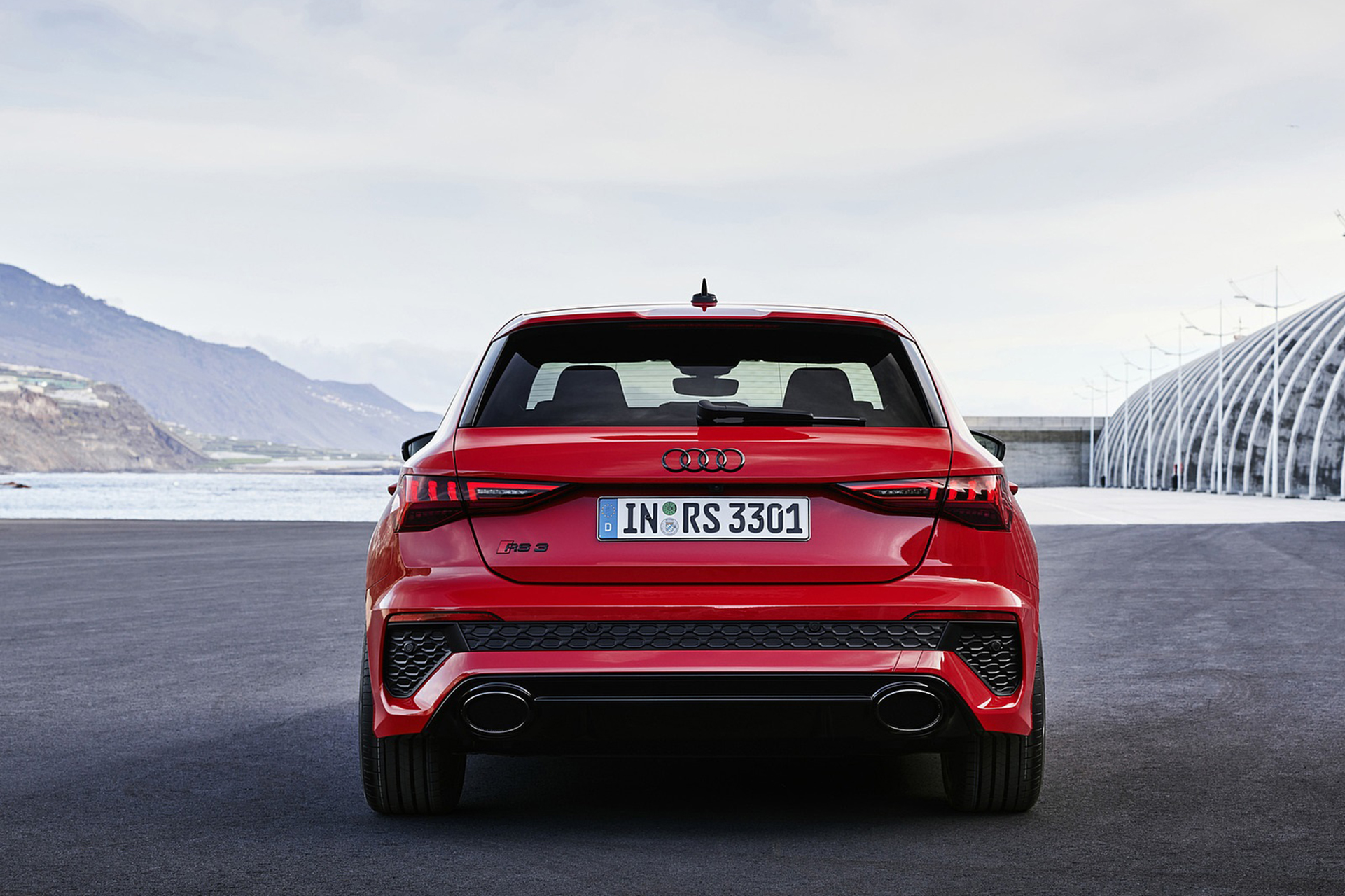 Download 2022 Audi RS3 Sportback - Rear HD Wallpaper 1921x1280 #32