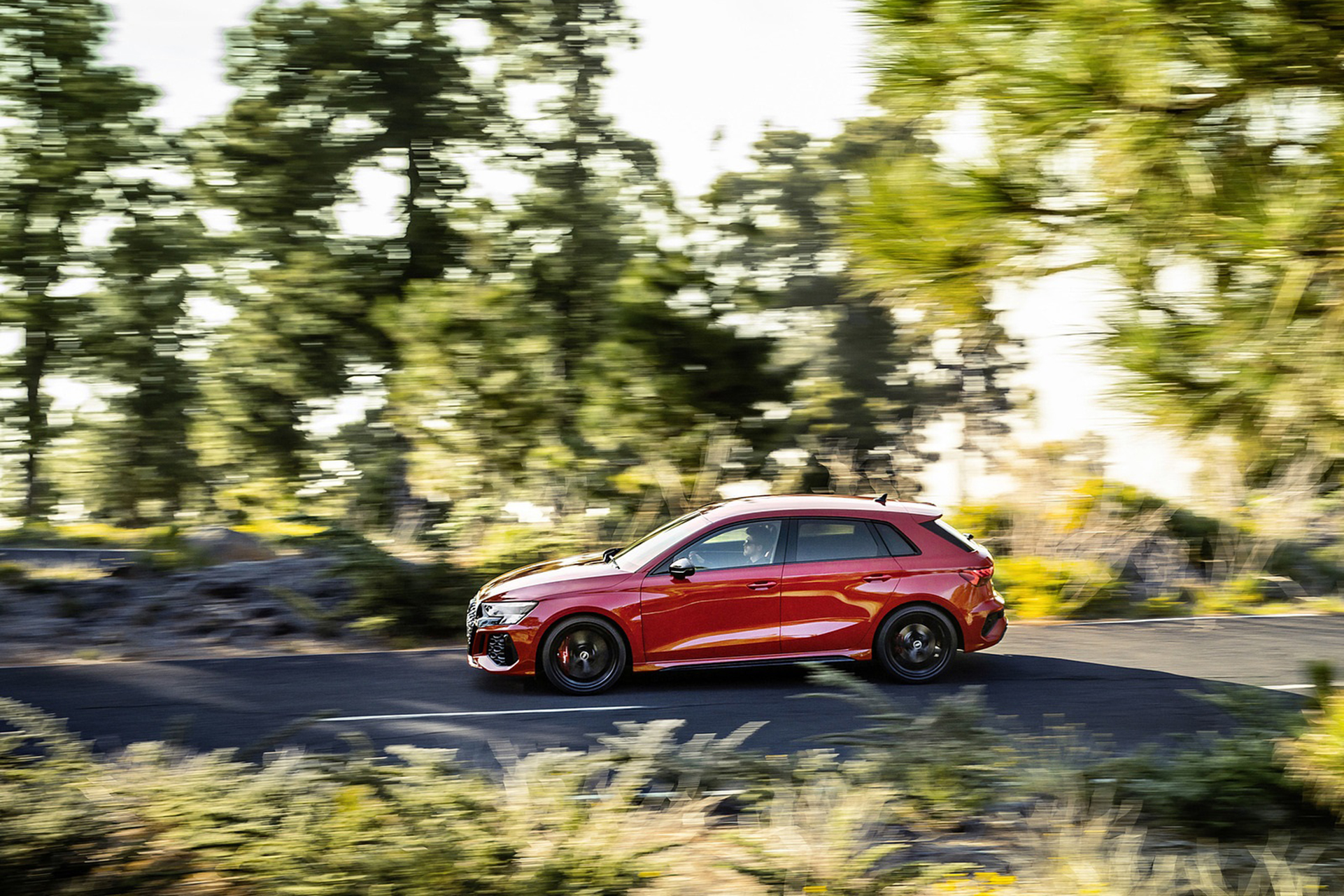 Download 2022 Audi RS3 Sportback - Side HD Wallpaper 1921x1281 #7