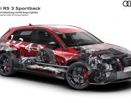 2022 Audi RS3 Sportback - quattro drivetrain with RS Torque Splitter Wallpaper 190x150