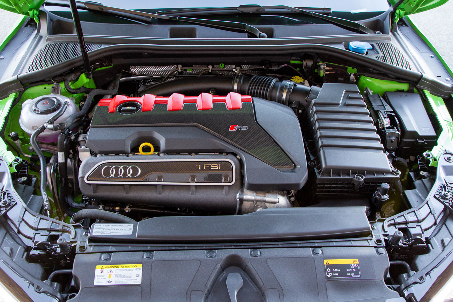 Download 2022 Audi RS3 Sedan - Engine HD Wallpaper 1920x1280 #178