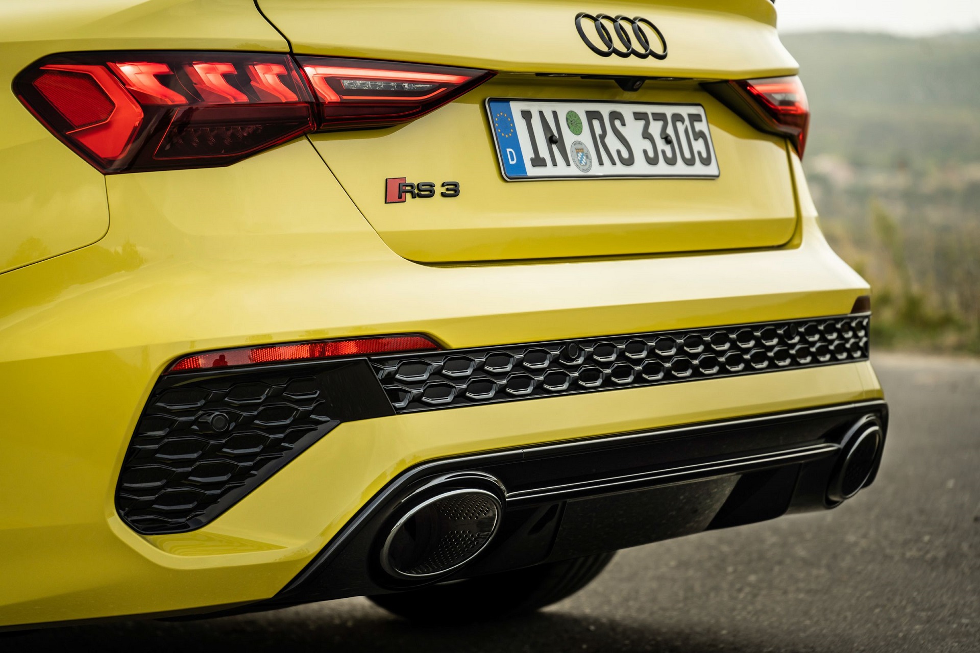 Download 2022 Audi RS3 Sedan - Exhaust HD Wallpaper 1920x1280 #125