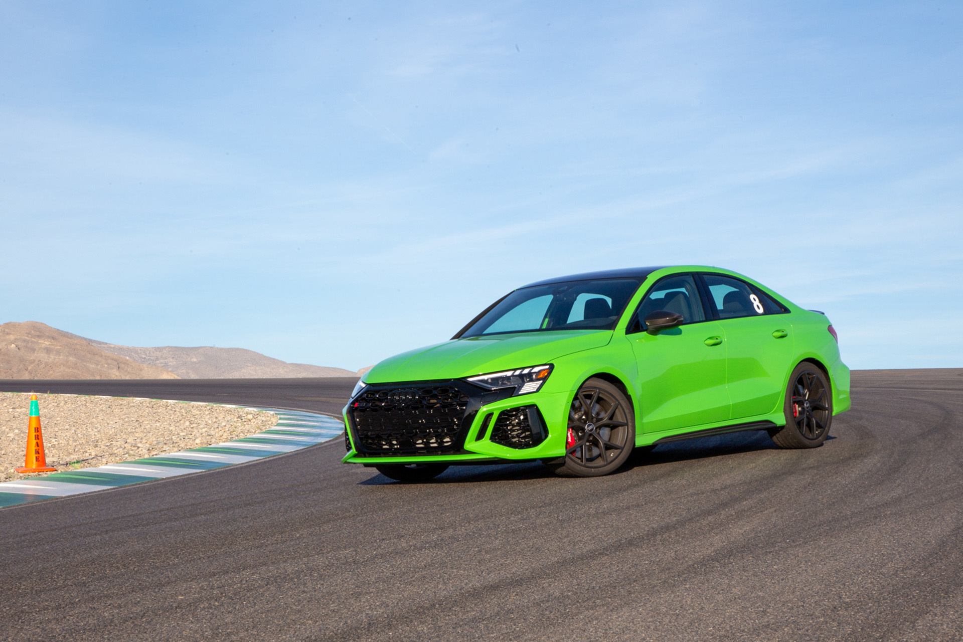 Download 2022 Audi RS3 Sedan - Front Three-Quarter HD Wallpaper 1920x1280 #165