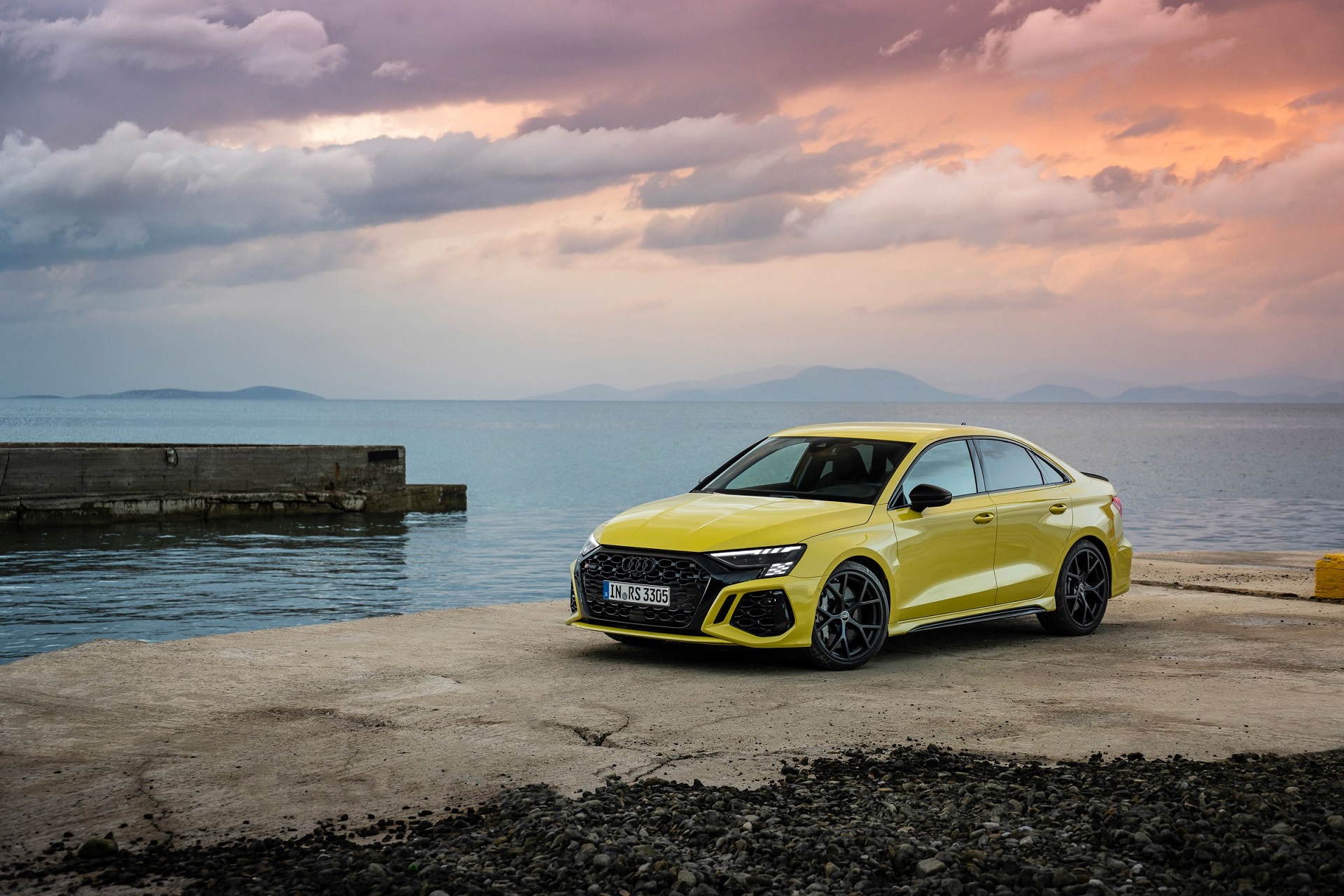 Download 2022 Audi RS3 Sedan - Front Three-Quarter HD Wallpaper 1920x1280 #117