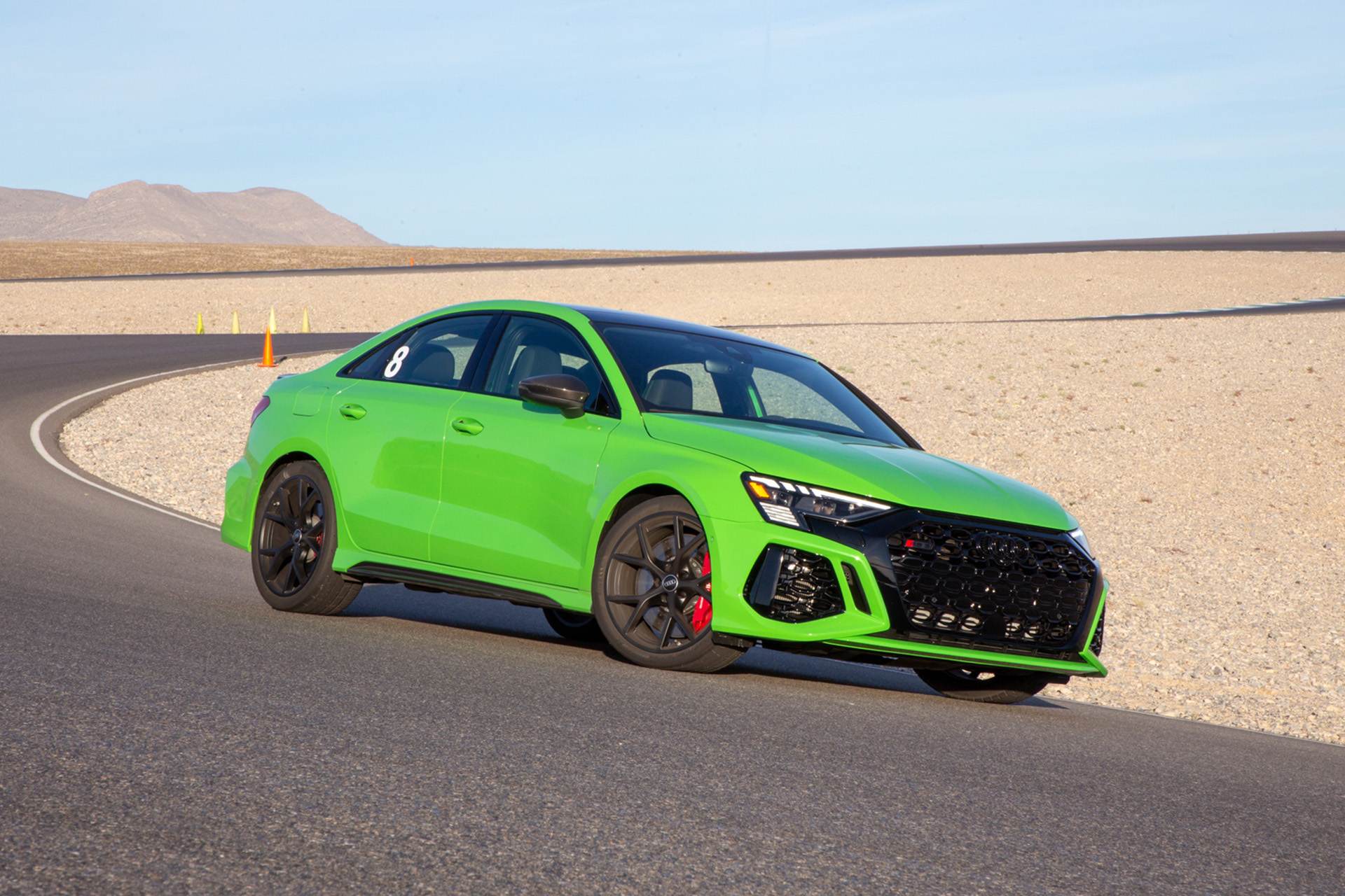 Download 2022 Audi RS3 Sedan - Front Three-Quarter HD Wallpaper 1920x1280 #169