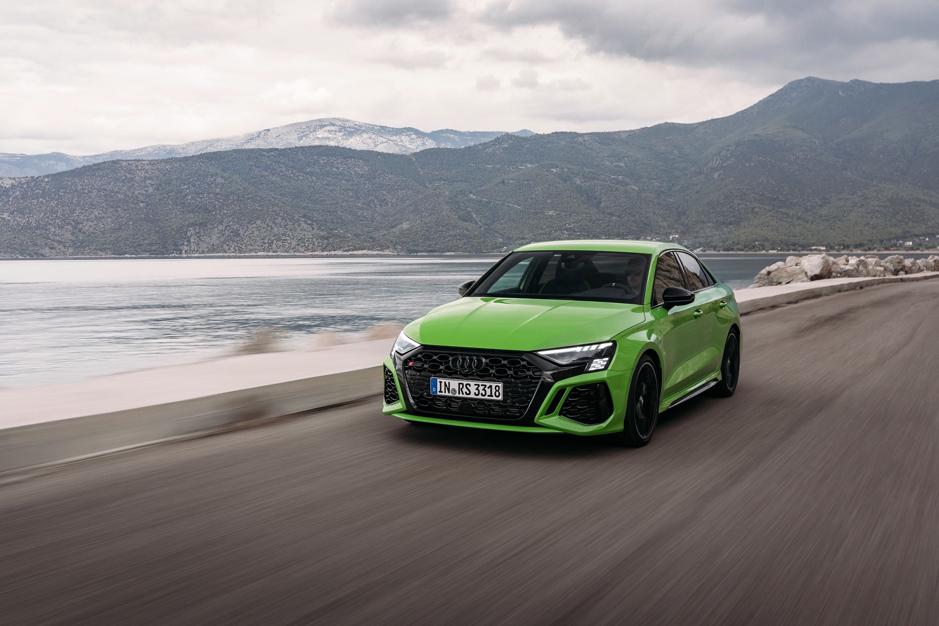 Download 2022 Audi RS3 Sedan - Front Three-Quarter HD Wallpaper 1920x1280 #131