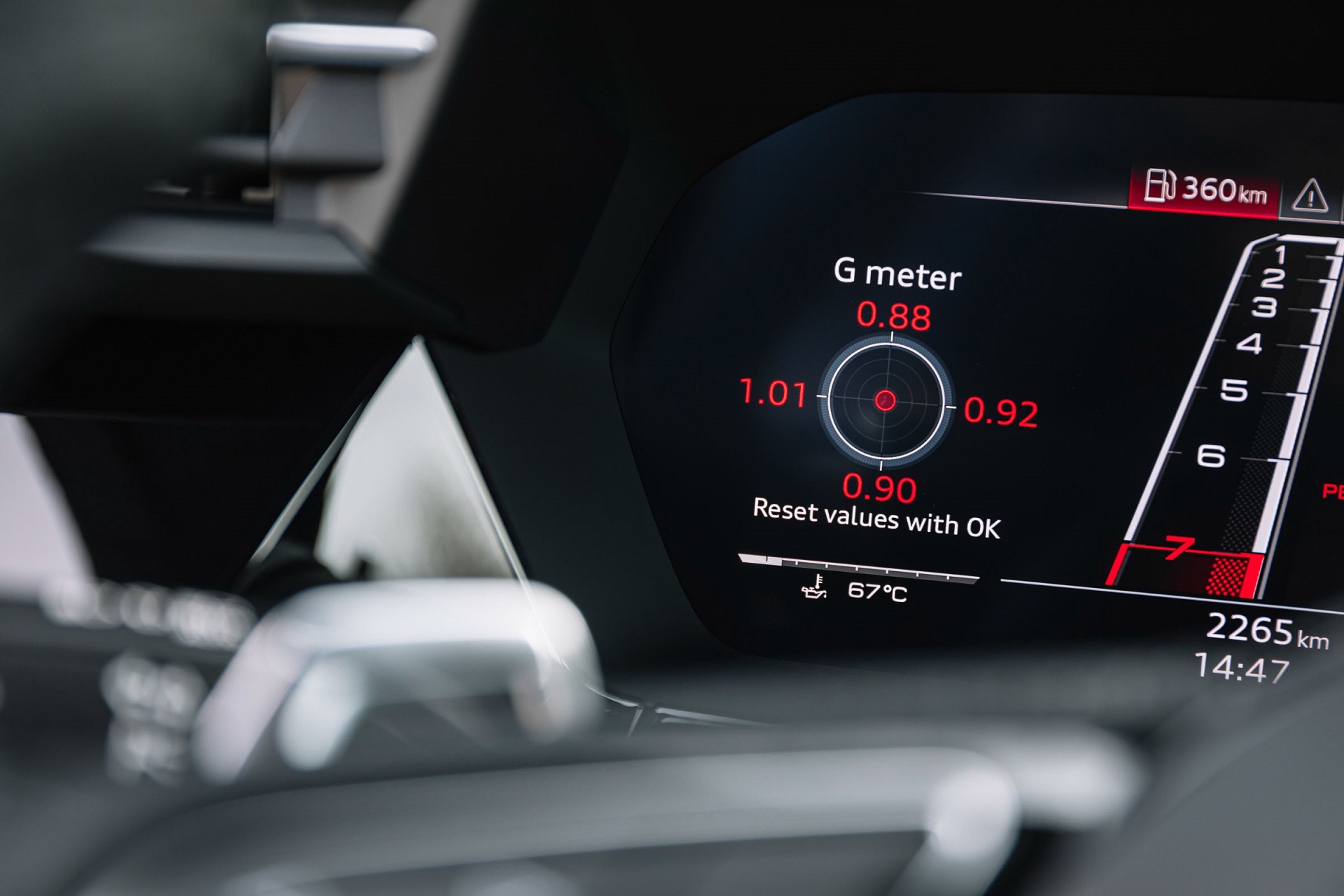 Download 2022 Audi RS3 Sedan - Interior, Detail HD Wallpaper 1920x1280 #127