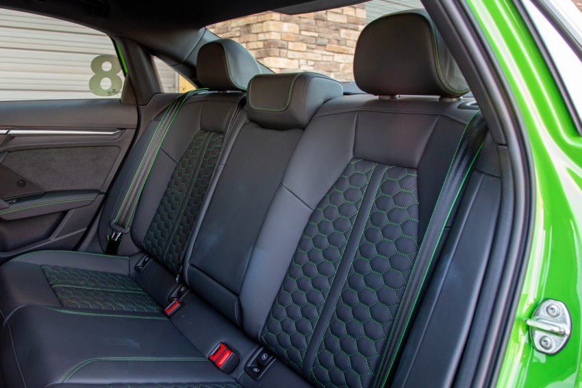 2022 Audi RS3 Sedan - Interior, Rear Seats Wallpaper 850x567 #193