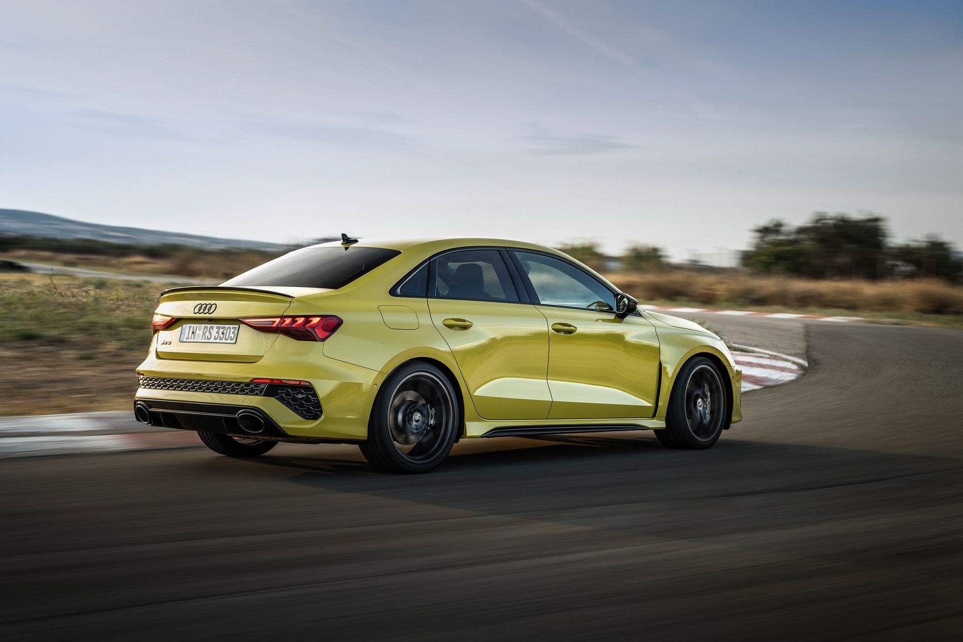 Download 2022 Audi RS3 Sedan - Rear Three-Quarter HD Wallpaper 1920x1280 #114