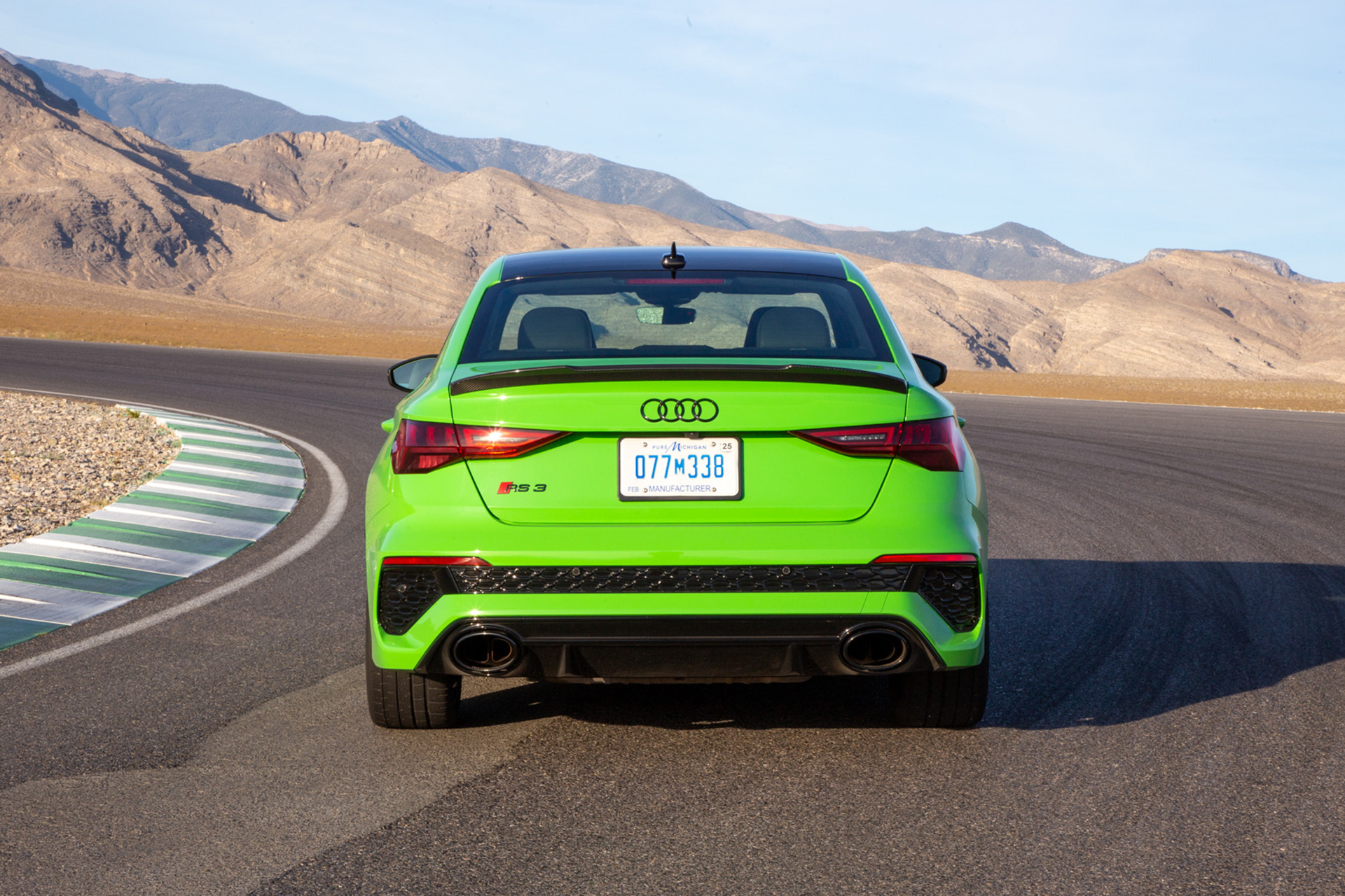 Download 2022 Audi RS3 Sedan - Rear HD Wallpaper 1920x1280 #172