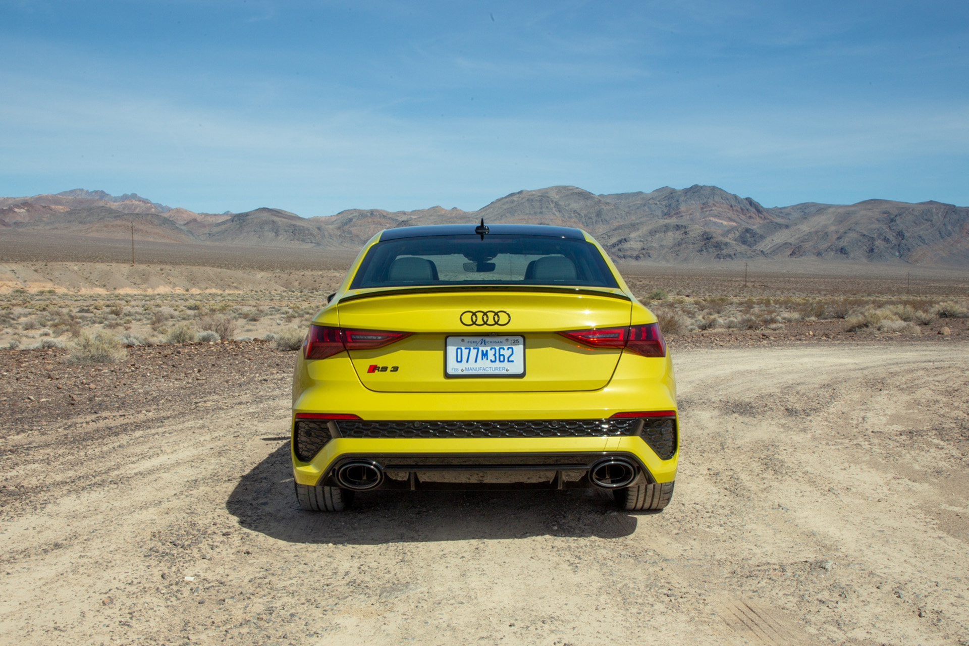 Download 2022 Audi RS3 Sedan - Rear HD Wallpaper 1920x1280 #153