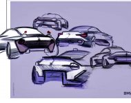 2022 BMW 2 Series Coupe - Design Sketch Wallpaper 190x150