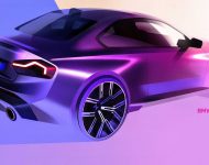 2022 BMW 2 Series Coupe - Design Sketch Wallpaper 190x150