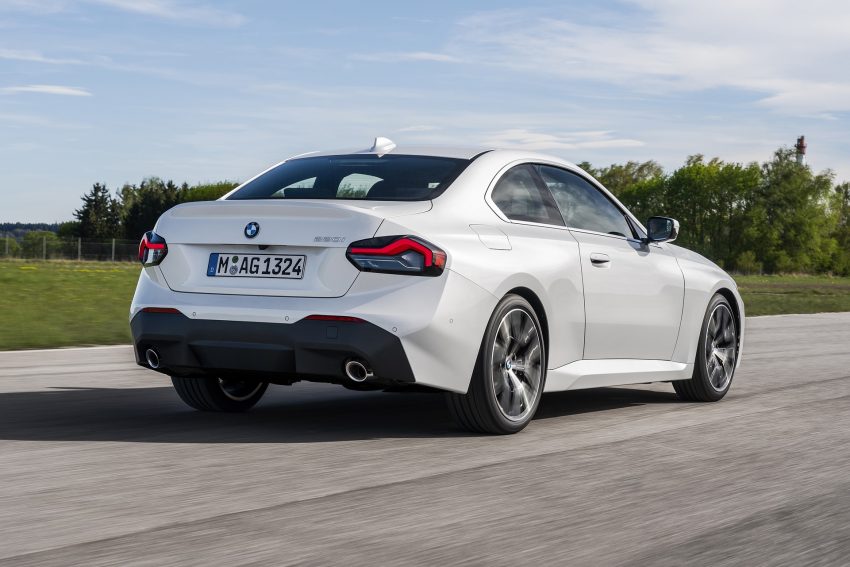 2022 BMW 2 Series Coupe - Rear Three-Quarter HD Wallpapers 850x567 #20 2022 BMW 2 Series Coupe - Rear Three-Quarter Wallpaper 850x567 #20