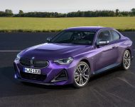 2022 BMW M240i xDrive Coupe - Front Three-Quarter Wallpaper 190x150