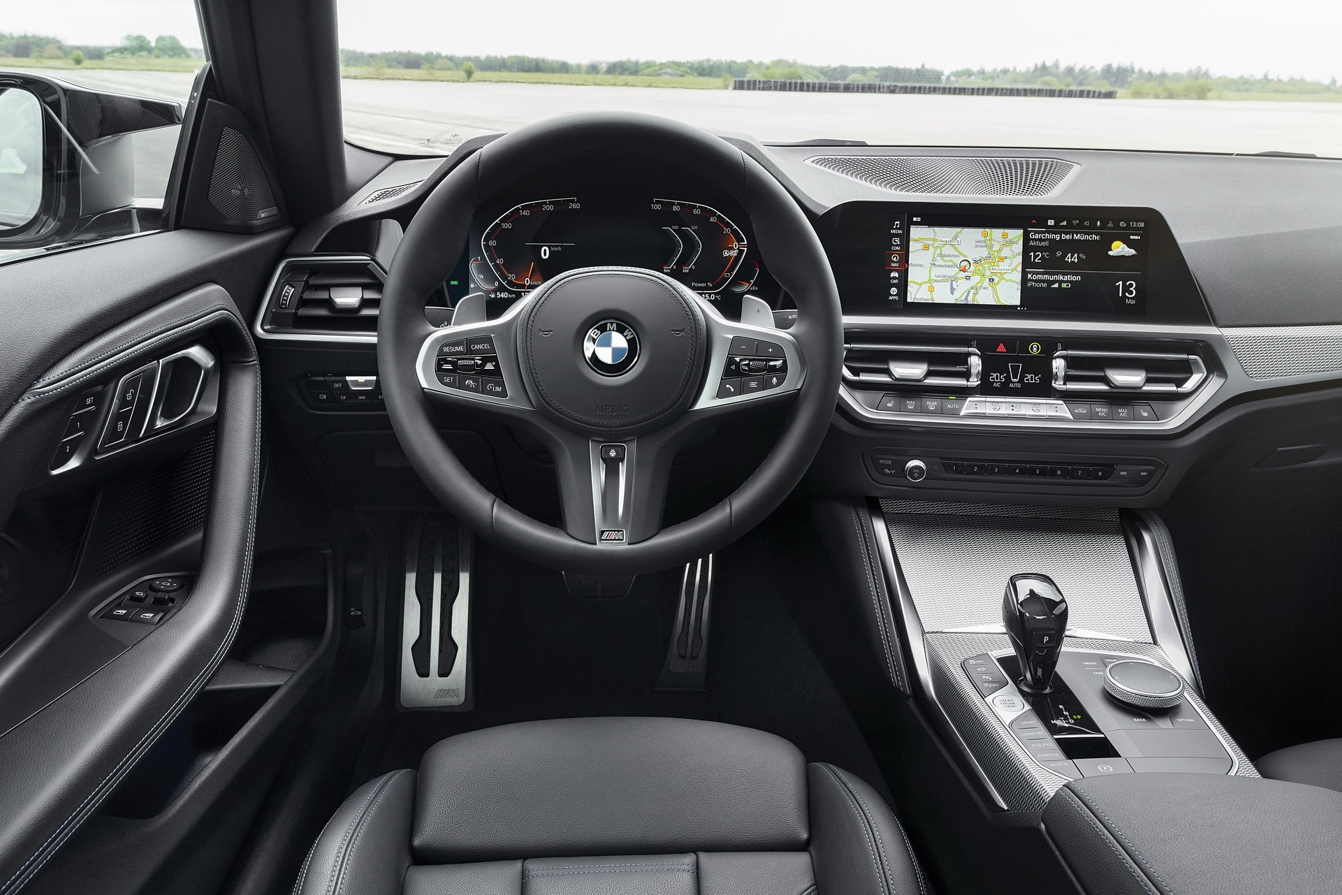 Download 2022 BMW M240i xDrive Coupe - Interior, Cockpit HD Wallpaper 1921x1281 #45