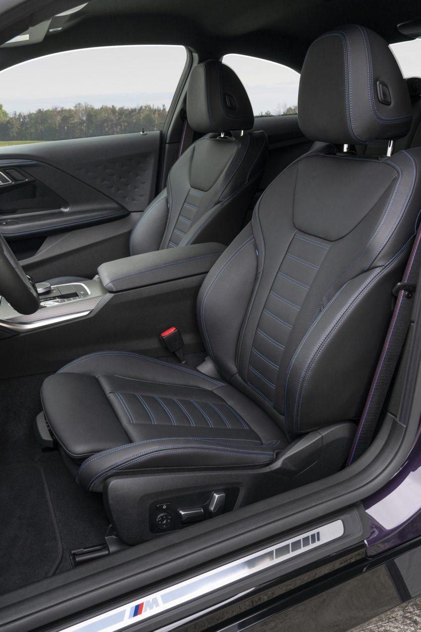 2022 BMW M240i xDrive Coupe - Interior, Front Seats Phone Wallpaper 850x1274 #46