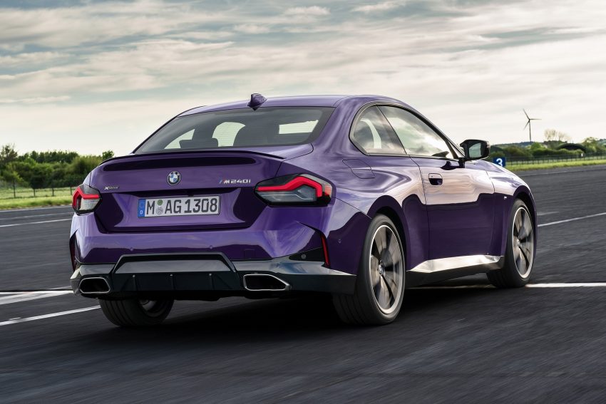 2022 BMW M240i xDrive Coupe - Rear Wallpaper 850x567 #7