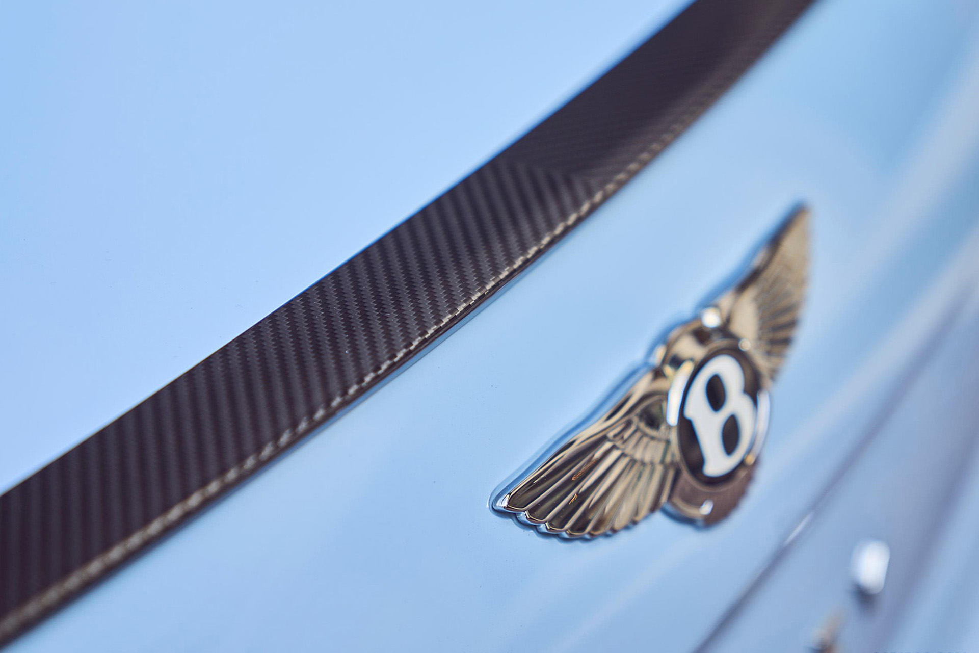 Download 2022 Bentley Flying Spur Hybrid - Badge HD Wallpaper 1921x1281 #96