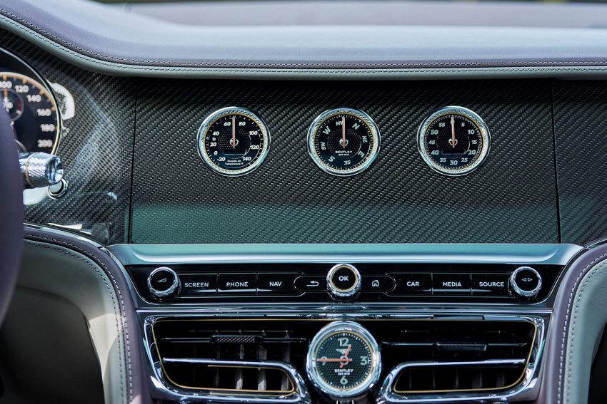 2022 Bentley Flying Spur Hybrid - Central Console Wallpaper 850x567 #122