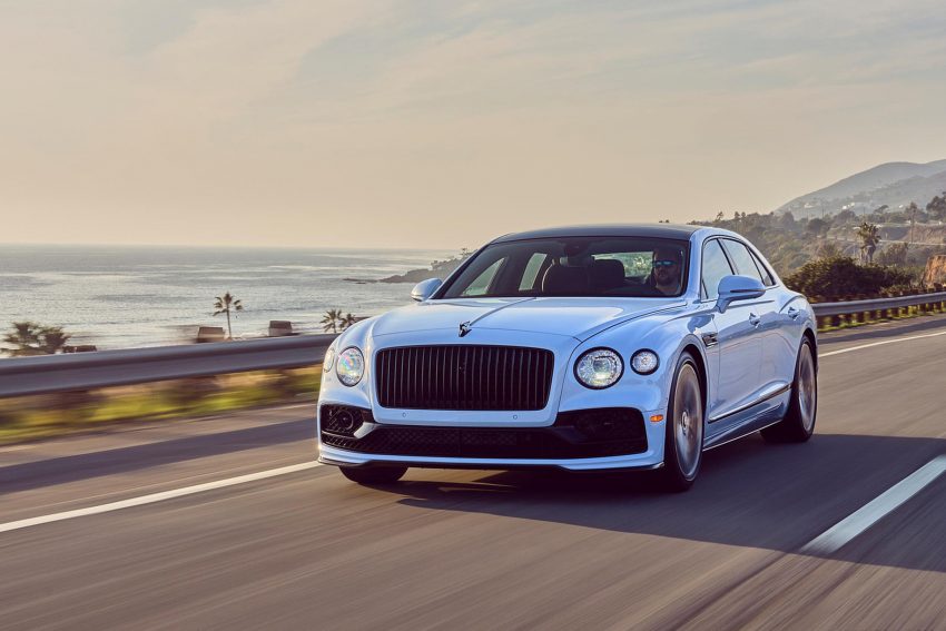 2022 Bentley Flying Spur Hybrid - Front Three-Quarter Wallpaper 850x567 #8