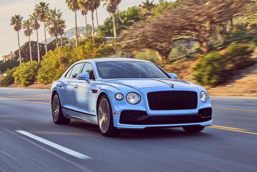 2022 Bentley Flying Spur Hybrid - Front Three-Quarter Wallpaper 850x567 #15