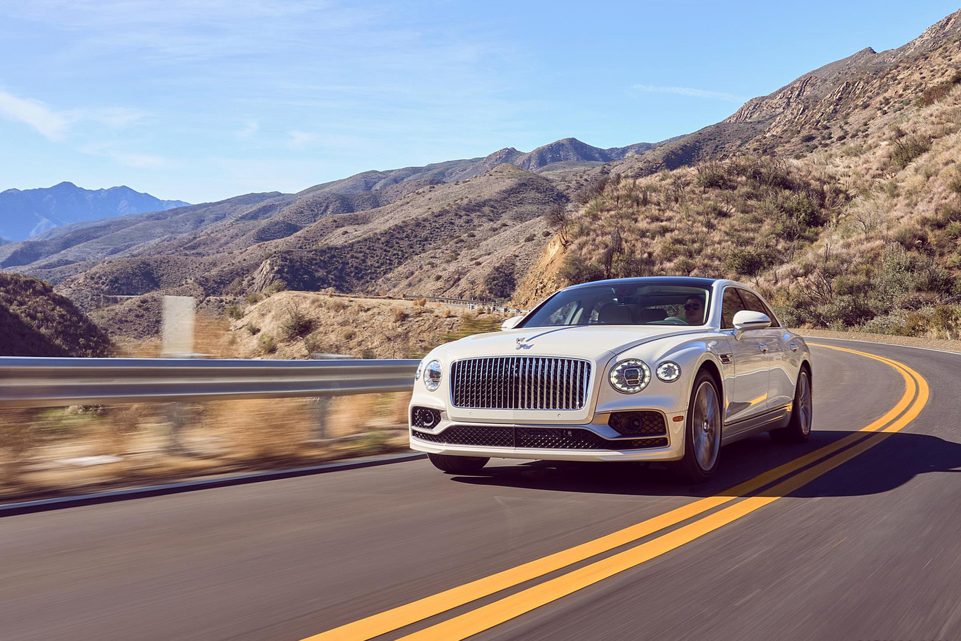 Download 2022 Bentley Flying Spur Hybrid - Front HD Wallpaper 1921x1281 #22