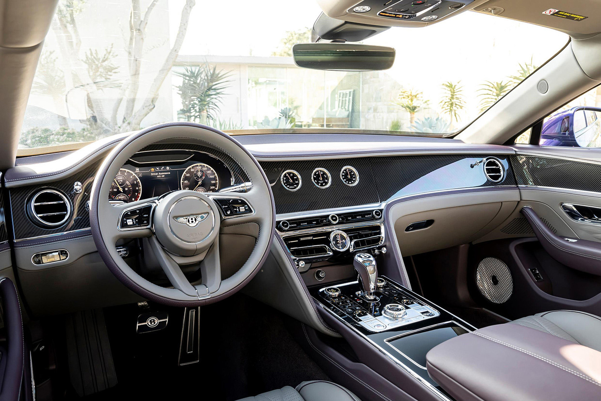 Download 2022 Bentley Flying Spur Hybrid - Interior HD Wallpaper 1921x1281 #113