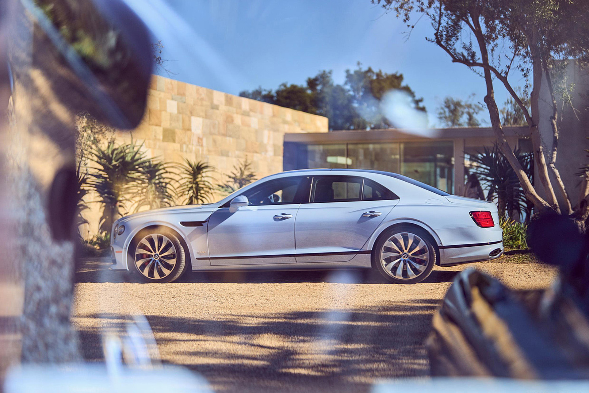 Download 2022 Bentley Flying Spur Hybrid - Side HD Wallpaper 1921x1281 #57