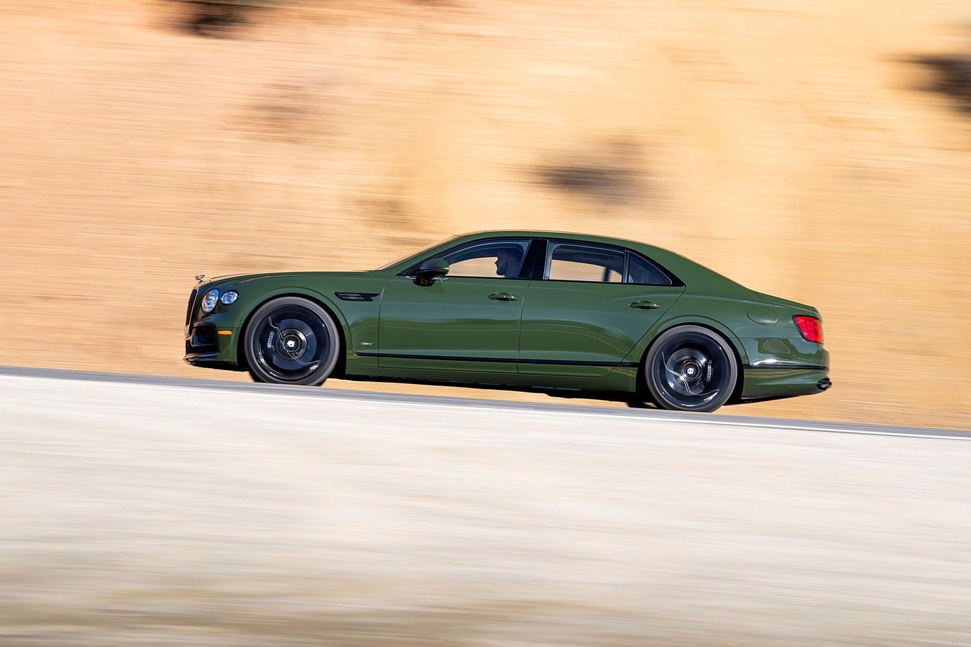 Download 2022 Bentley Flying Spur Hybrid - Side HD Wallpaper 1921x1281 #39