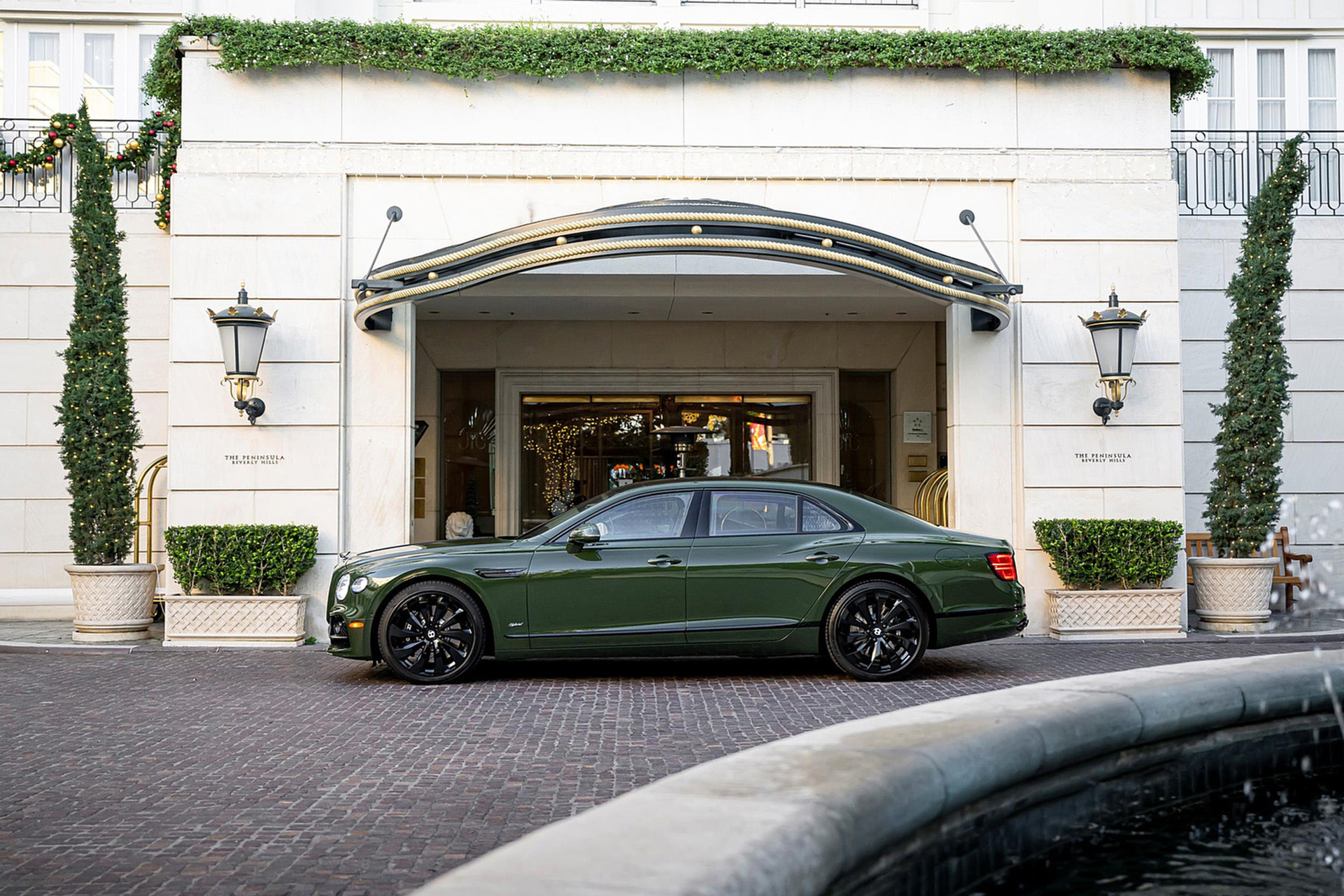 Download 2022 Bentley Flying Spur Hybrid - Side HD Wallpaper 1921x1281 #75