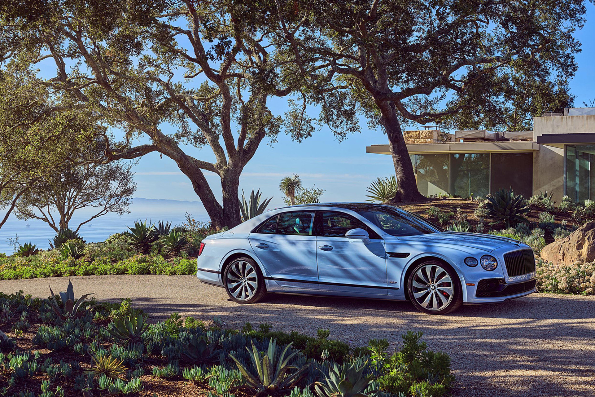 Download 2022 Bentley Flying Spur Hybrid - Side HD Wallpaper 1921x1281 #59