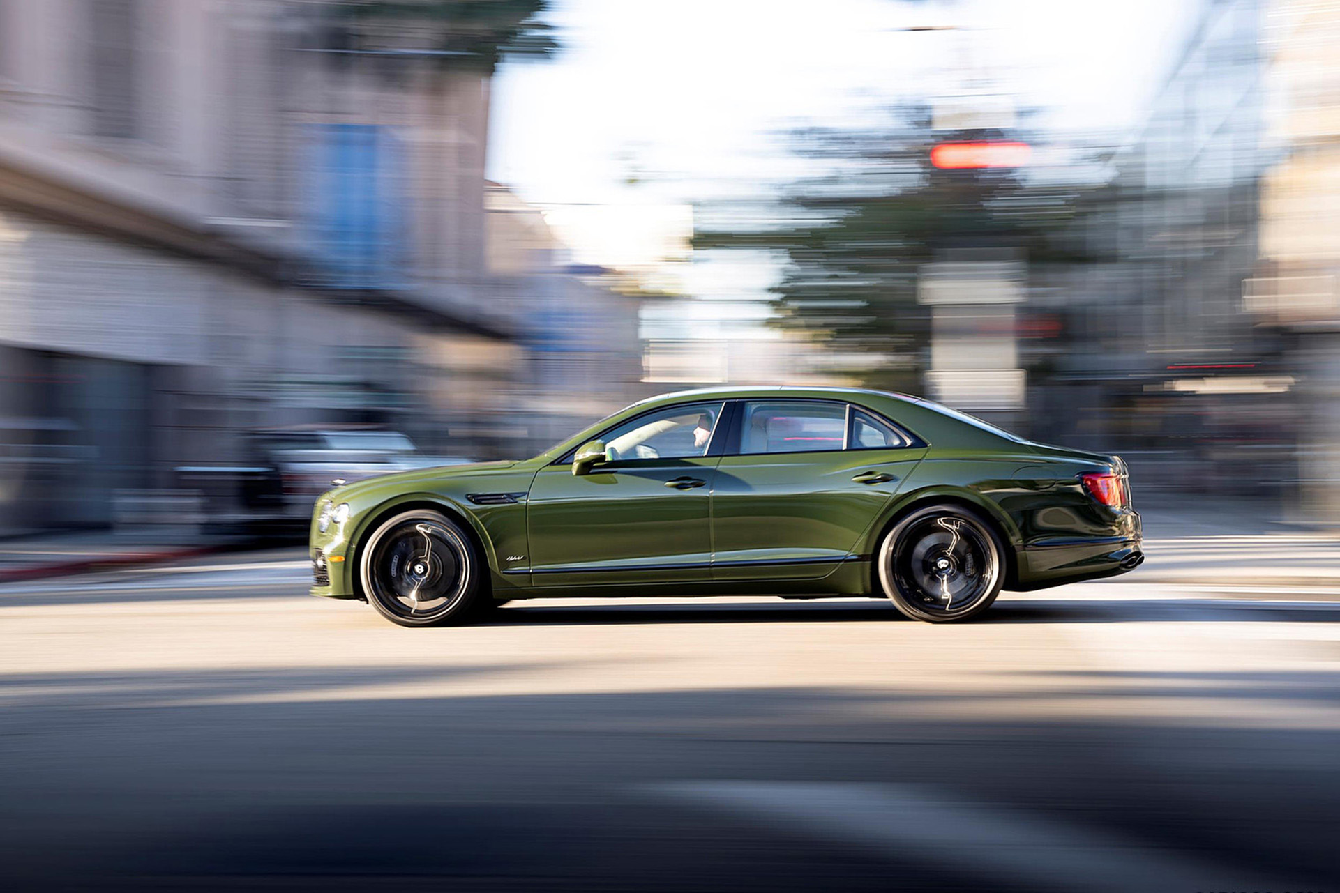 Download 2022 Bentley Flying Spur Hybrid - Side HD Wallpaper 1921x1281 #73