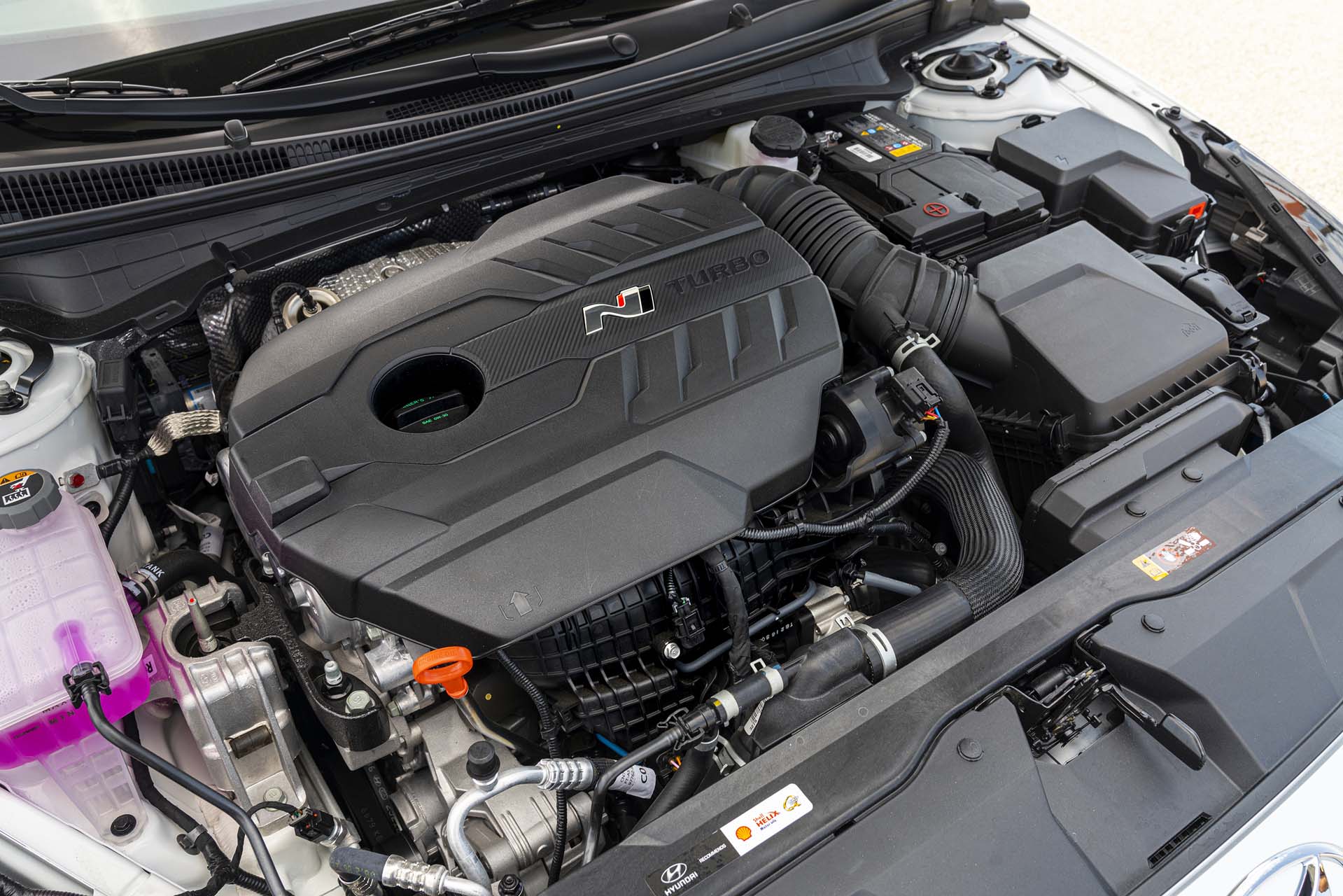 Download 2022 Hyundai Elantra N - Engine HD Wallpaper 1919x1280 #49