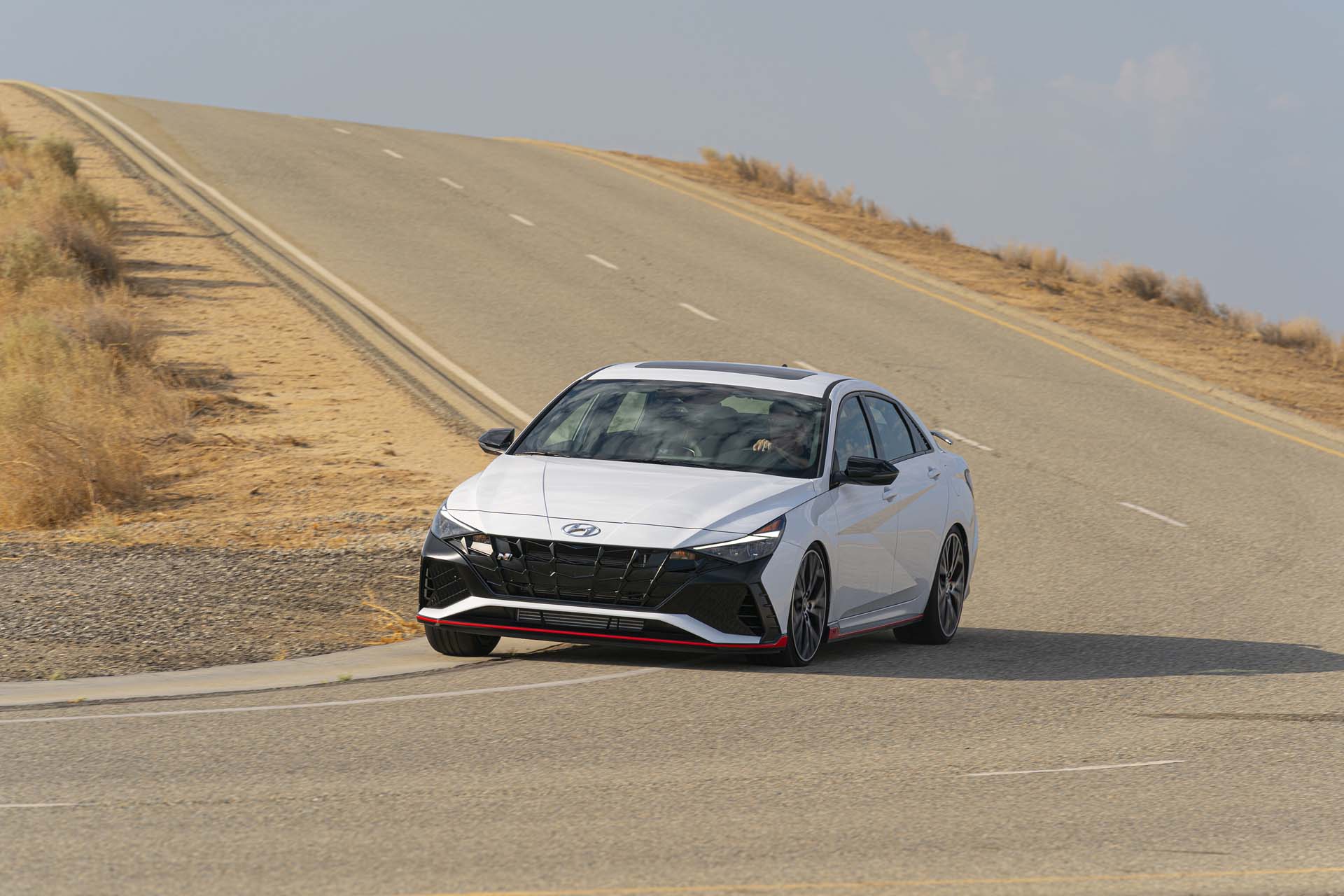 Download 2022 Hyundai Elantra N - Front Three-Quarter HD Wallpaper 1920x1280 #24