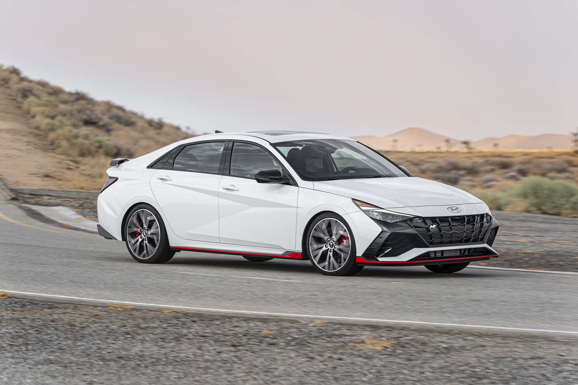 Download 2022 Hyundai Elantra N - Front Three-Quarter HD Wallpaper 1920x1280 #14