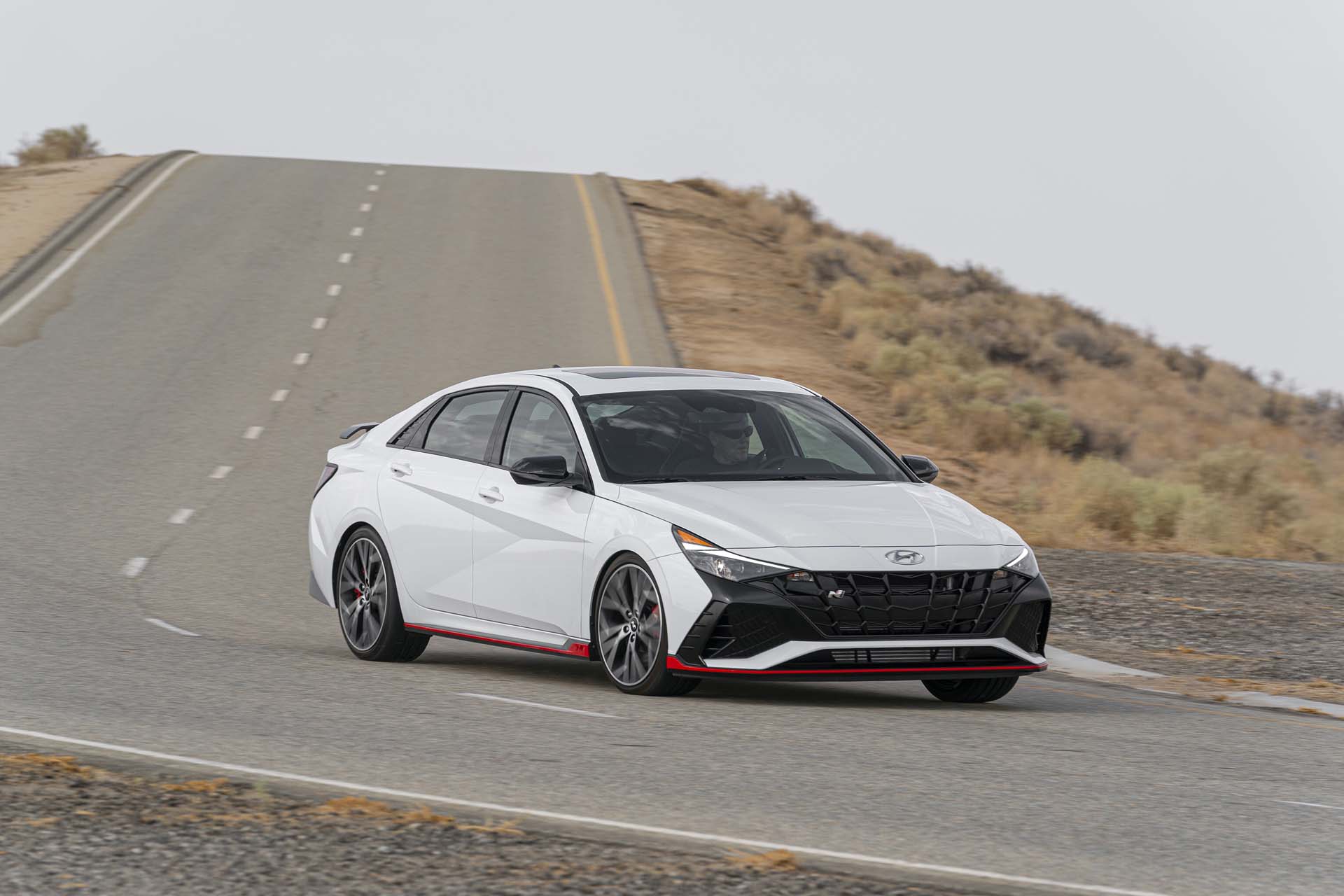 Download 2022 Hyundai Elantra N - Front Three-Quarter HD Wallpaper 1920x1280 #27