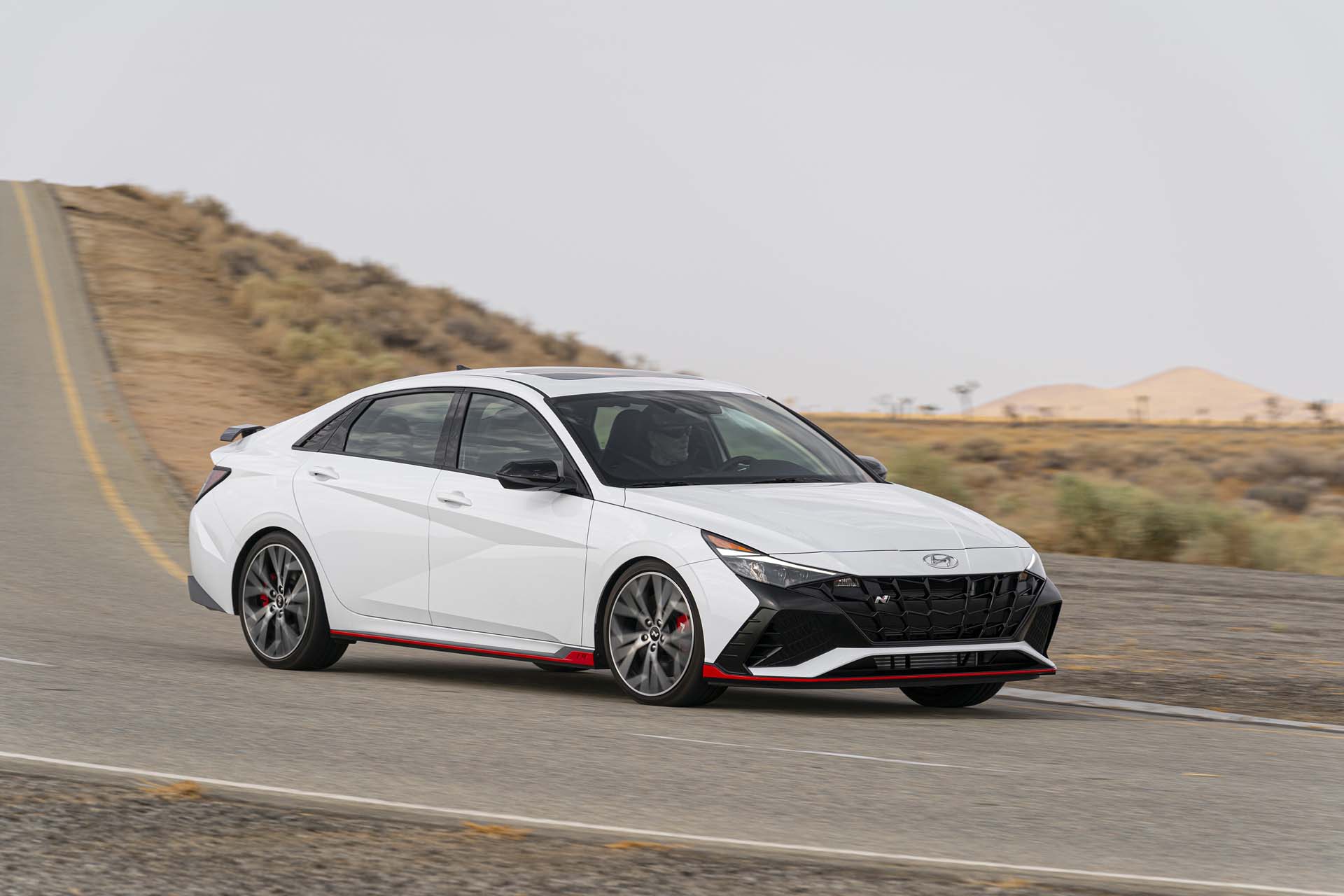 Download 2022 Hyundai Elantra N - Front Three-Quarter HD Wallpaper 1920x1280 #28