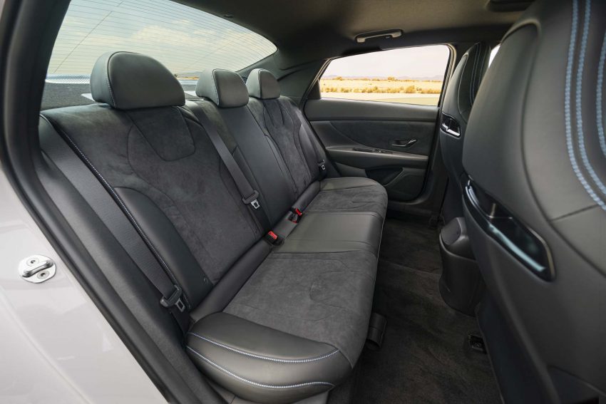 2022 Hyundai Elantra N - Interior, Rear Seats Wallpaper 850x567 #76