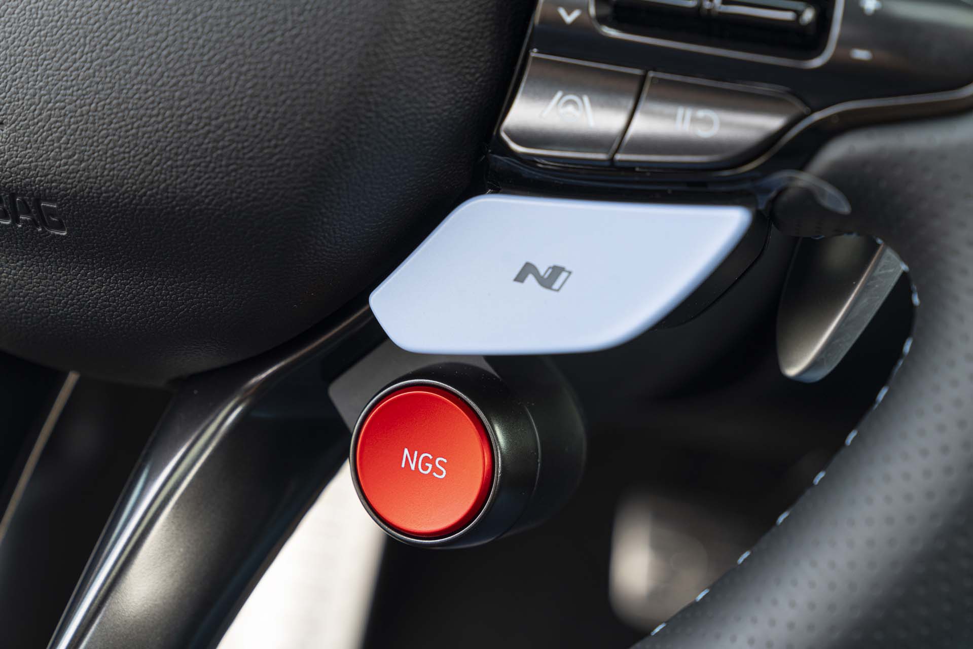 Download 2022 Hyundai Elantra N - Interior, Steering Wheel HD Wallpaper 1919x1280 #70