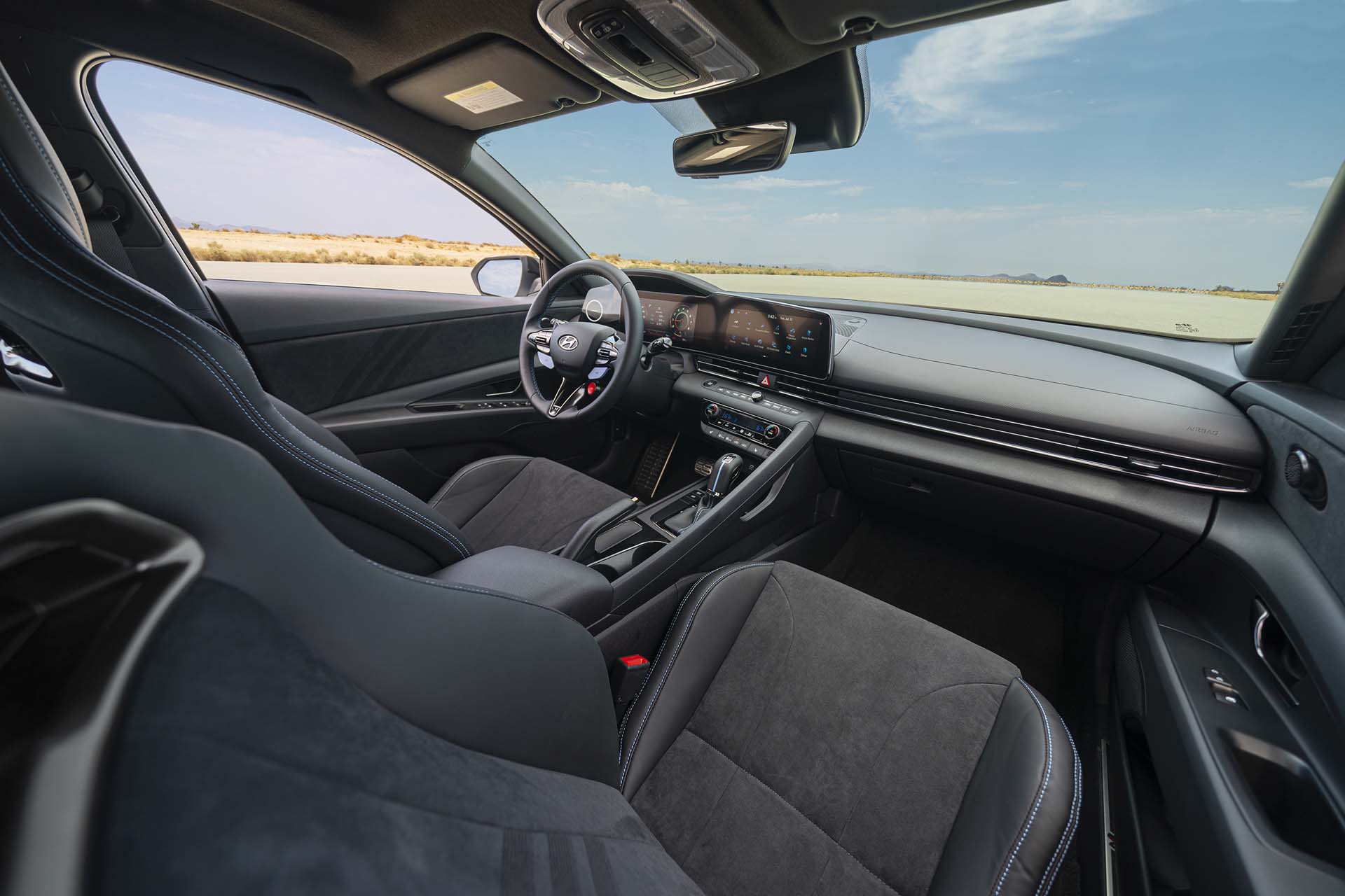 Download 2022 Hyundai Elantra N - Interior HD Wallpaper 1920x1280 #62