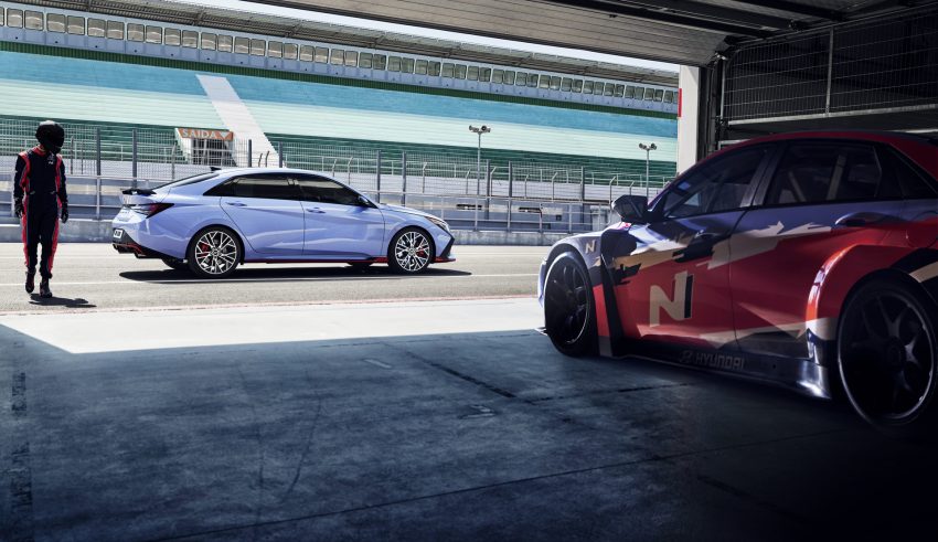 2022 Hyundai Elantra N - Side Wallpaper 850x491 #84