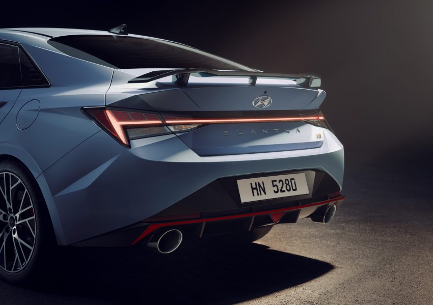 2022 Hyundai Elantra N - Tail Light Wallpaper 850x599 #86