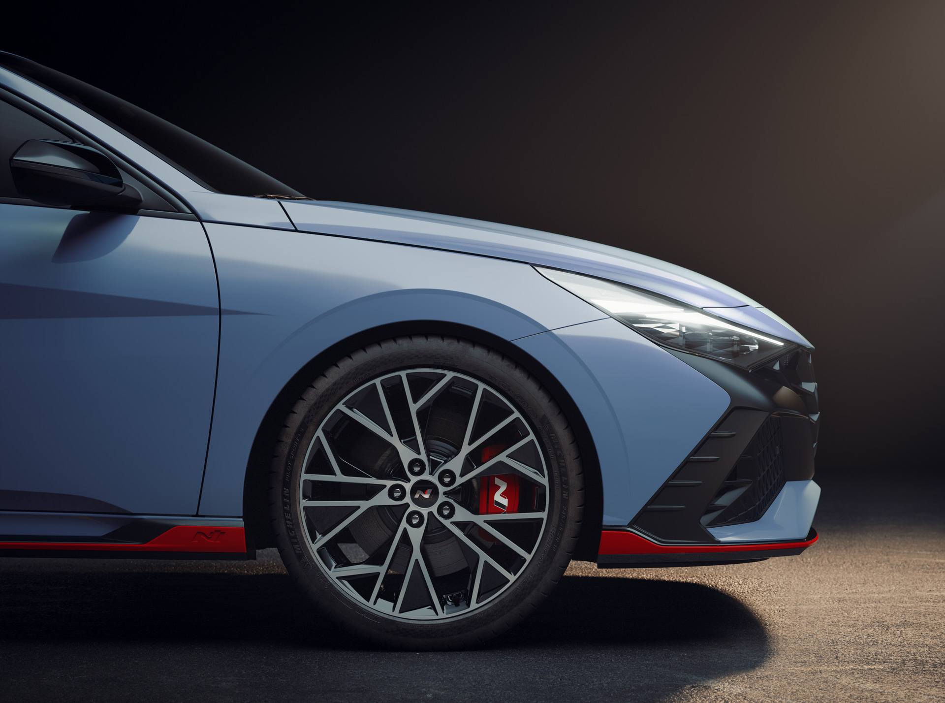 Download 2022 Hyundai Elantra N - Wheel HD Wallpaper 1920x1428 #85