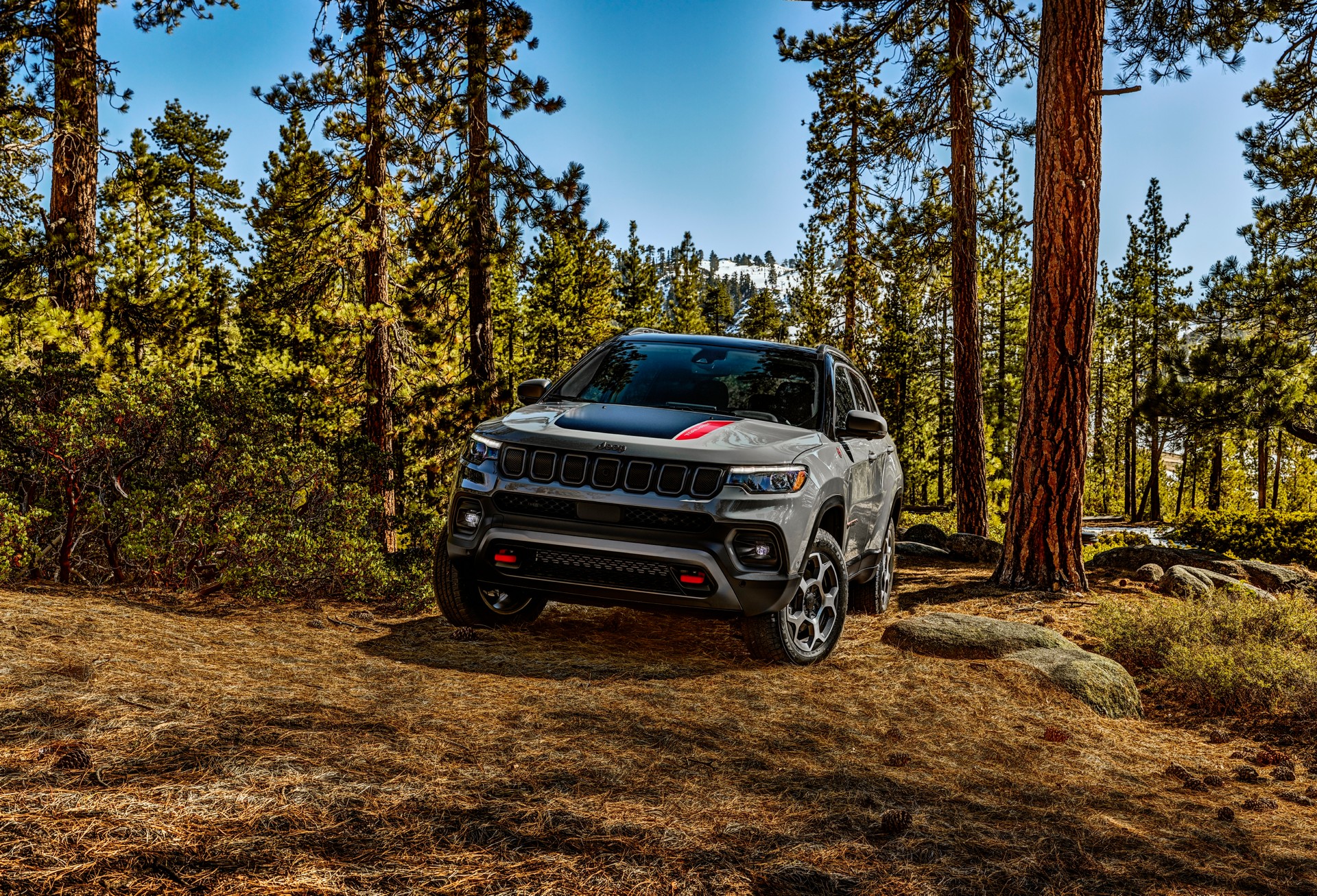 Download 2022 Jeep Compass Trailhawk - Front HD Wallpaper 1920x1307 #4
