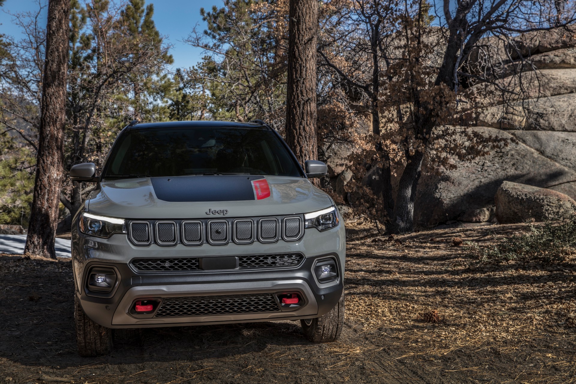 Download 2022 Jeep Compass Trailhawk - Front HD Wallpaper 1920x1280 #5