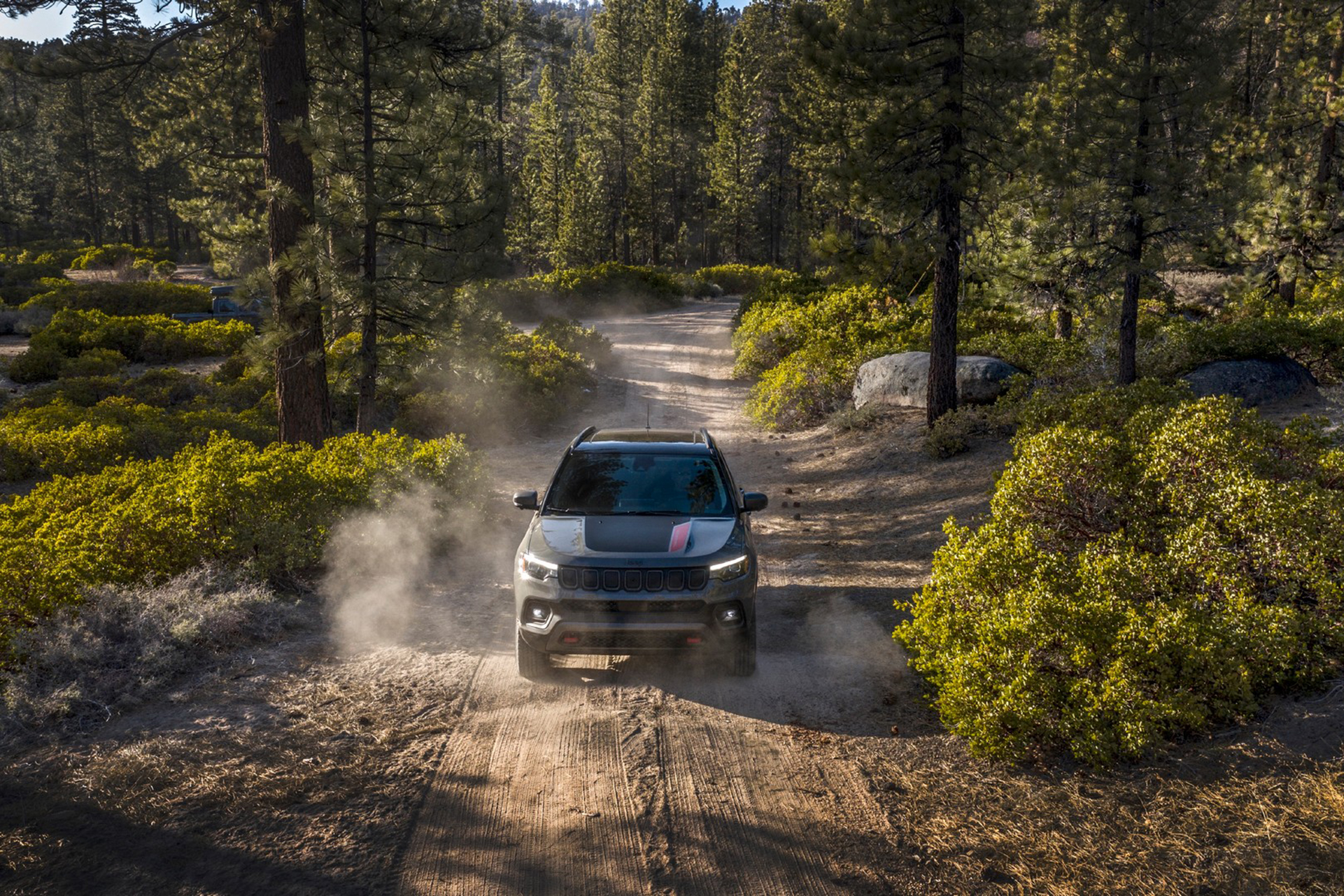 Download 2022 Jeep Compass Trailhawk - Front HD Wallpaper 1921x1281 #3