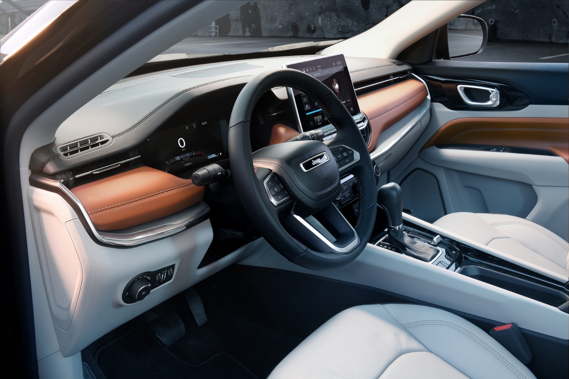 Download 2022 Jeep Compass Trailhawk - Interior HD Wallpaper 1920x1280 #29