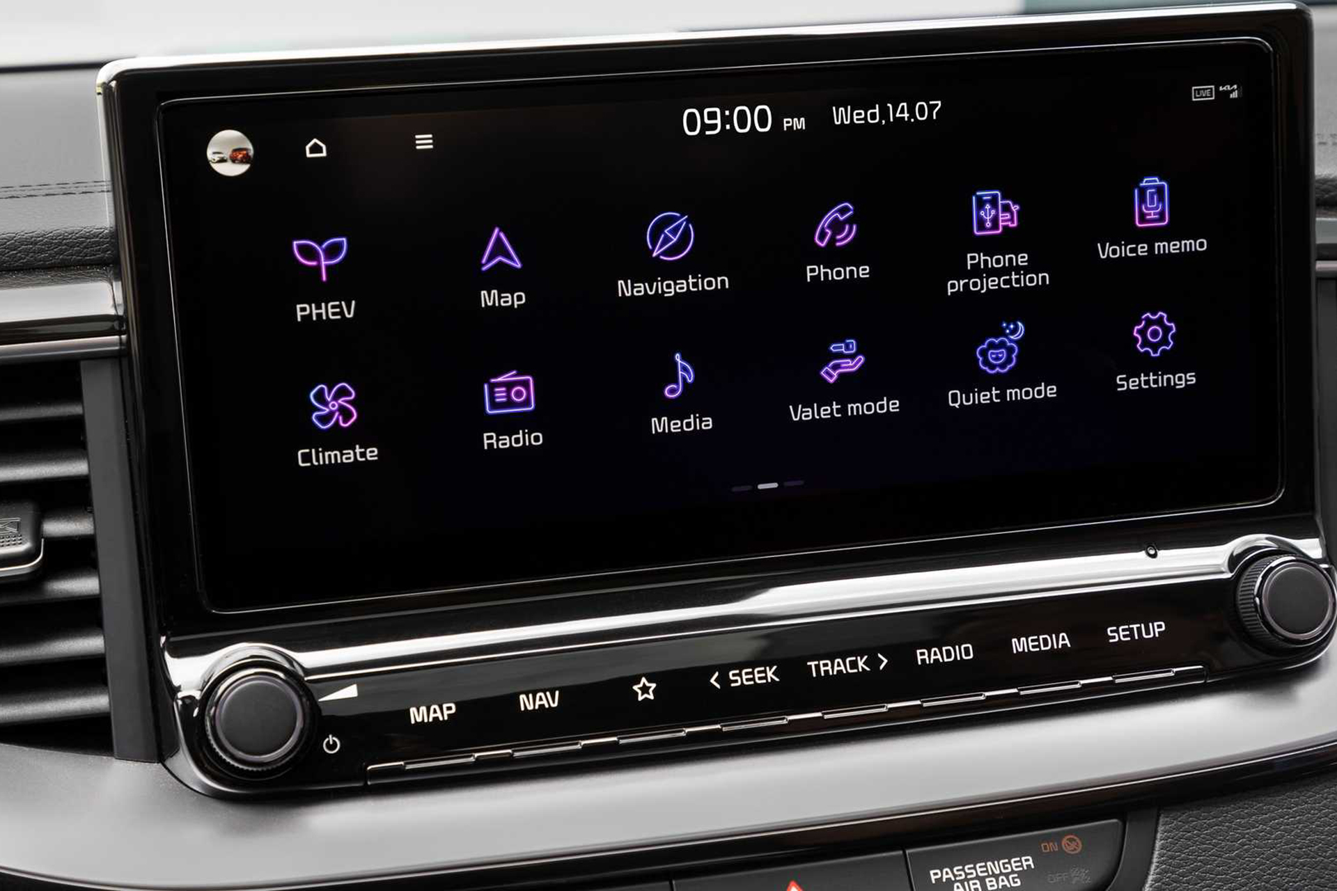 Download 2022 Kia Ceed GT-Line - Central Console HD Wallpaper 1920x1280 #12