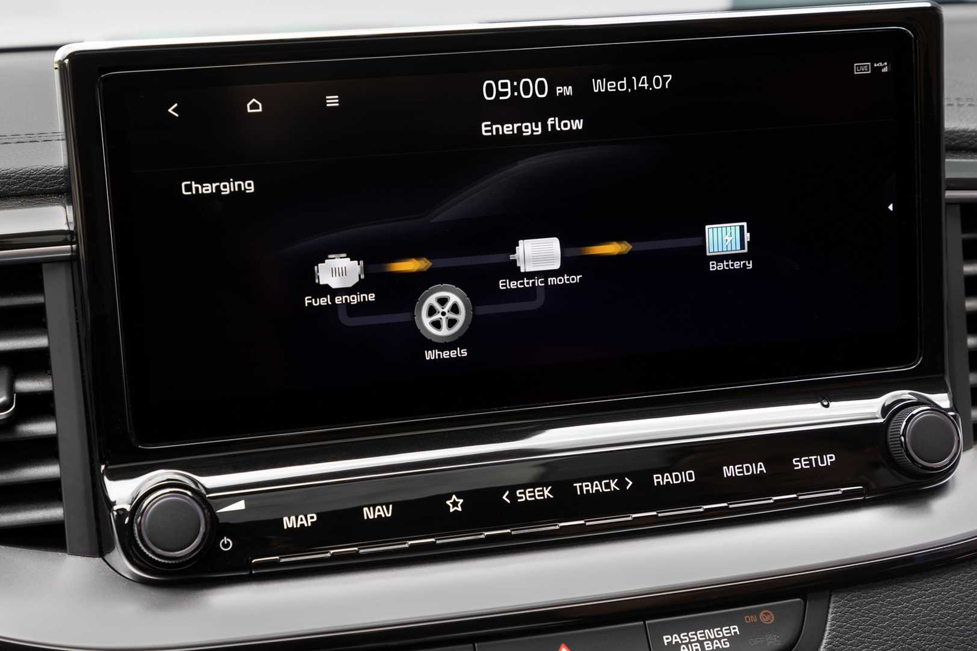 Download 2022 Kia Ceed GT-Line - Central Console HD Wallpaper 1920x1280 #16