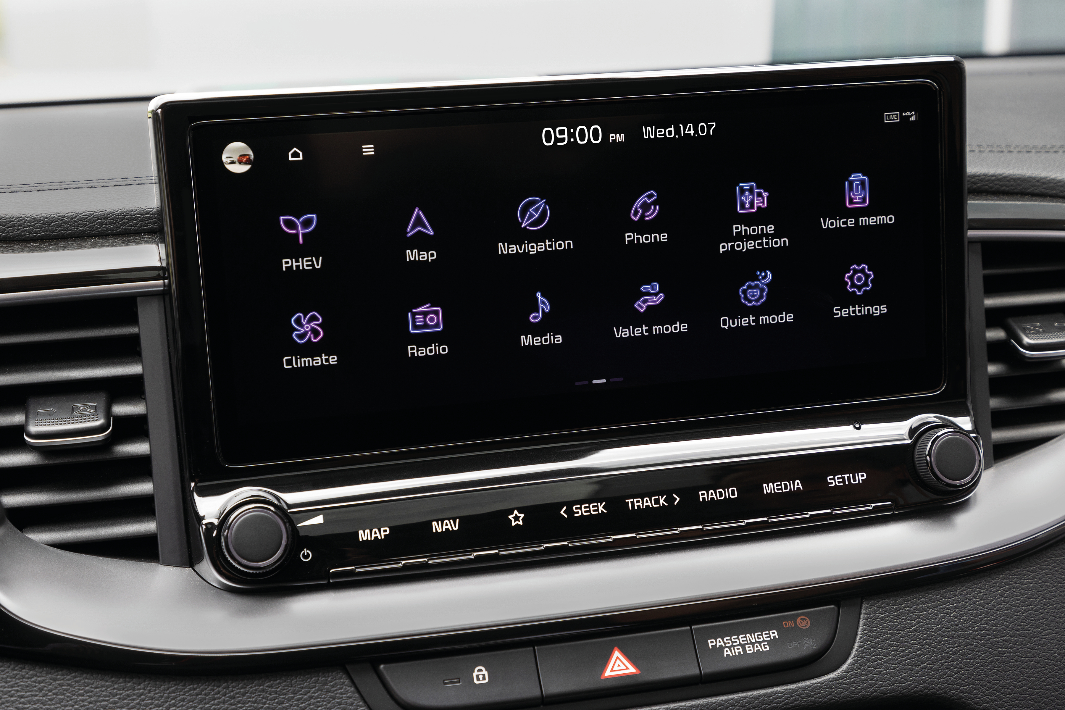 Download 2022 Kia Ceed SW - Central Console HD Wallpaper 3600x2400 #9